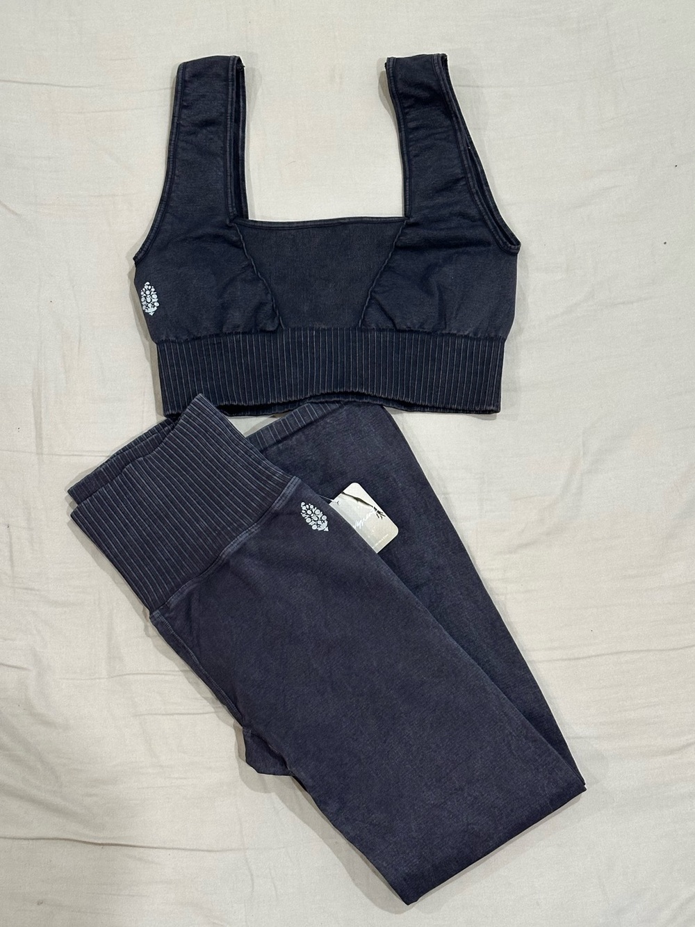 New Two-Piece Free People - Good Karma Active Set